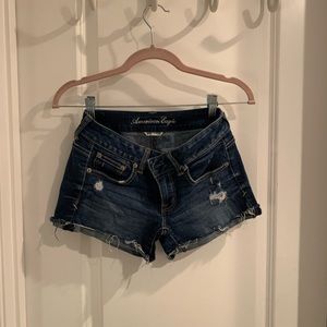 American eagle jean shorts